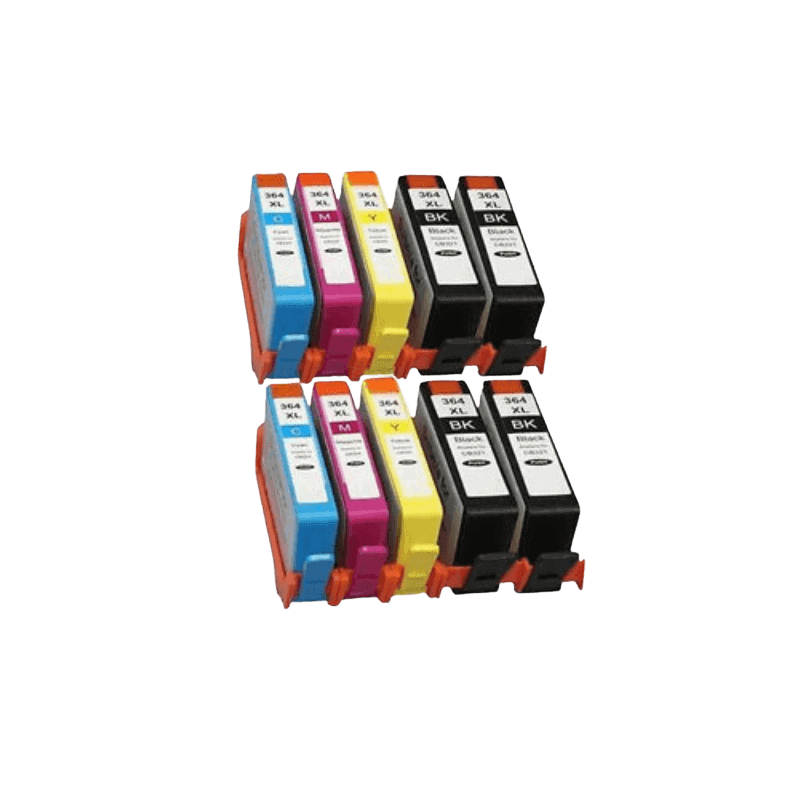 PixoJet HP 364XL rabattpaket - 10 st.