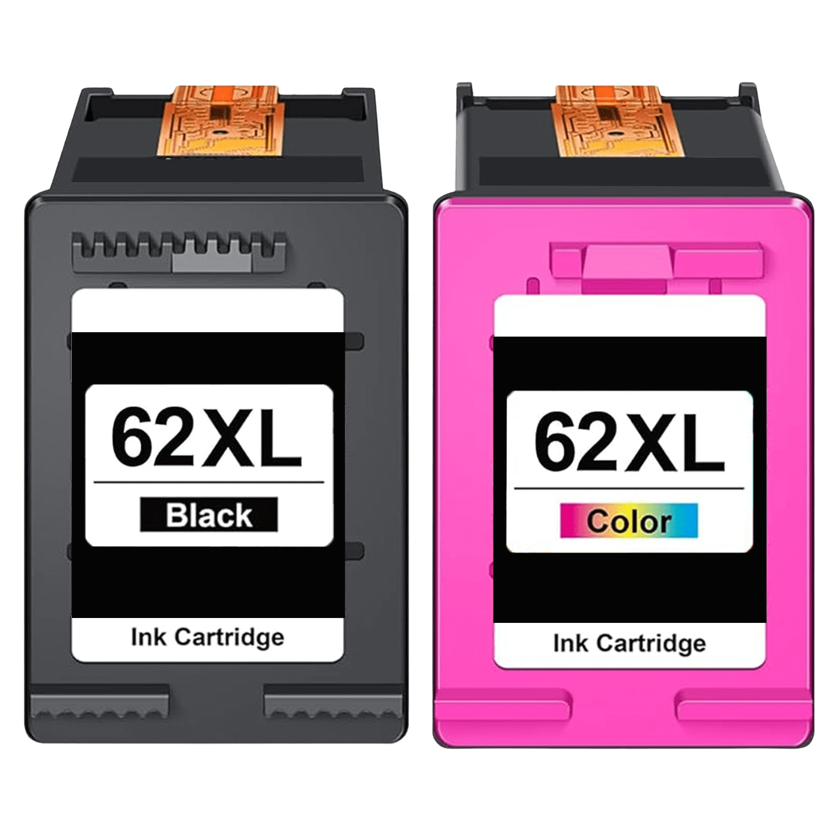 PixoJet HP 62XL rabattpaket - 2 st.