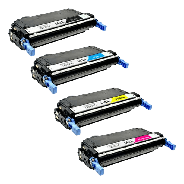 PixoJet HP 643A rabattpaket - 4 st.
