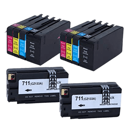 PixoJet HP 711 rabattpaket - 10 st.