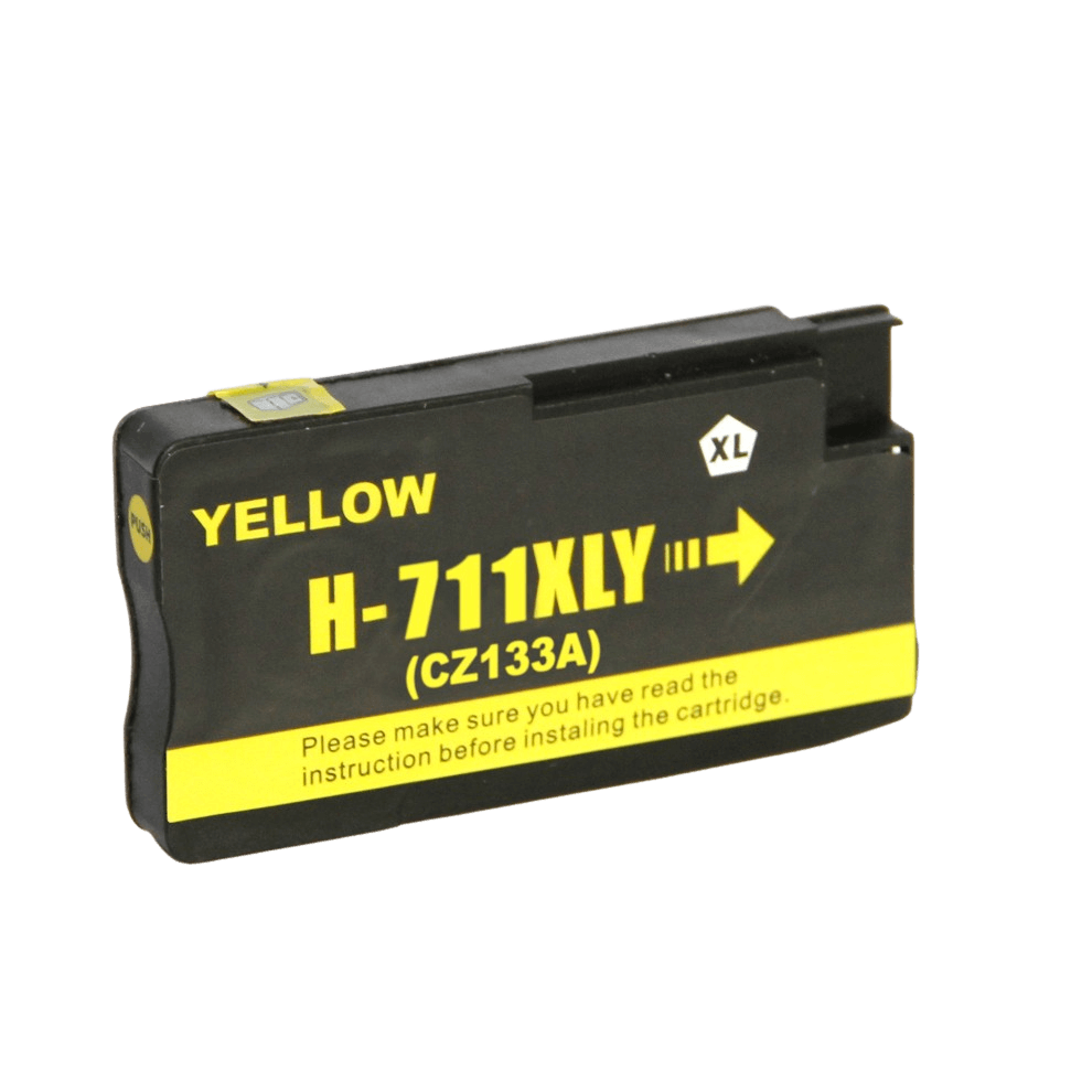 PixoJet HP 711 CZ132A gul bläckpatron | Innehåll: 28 ml.