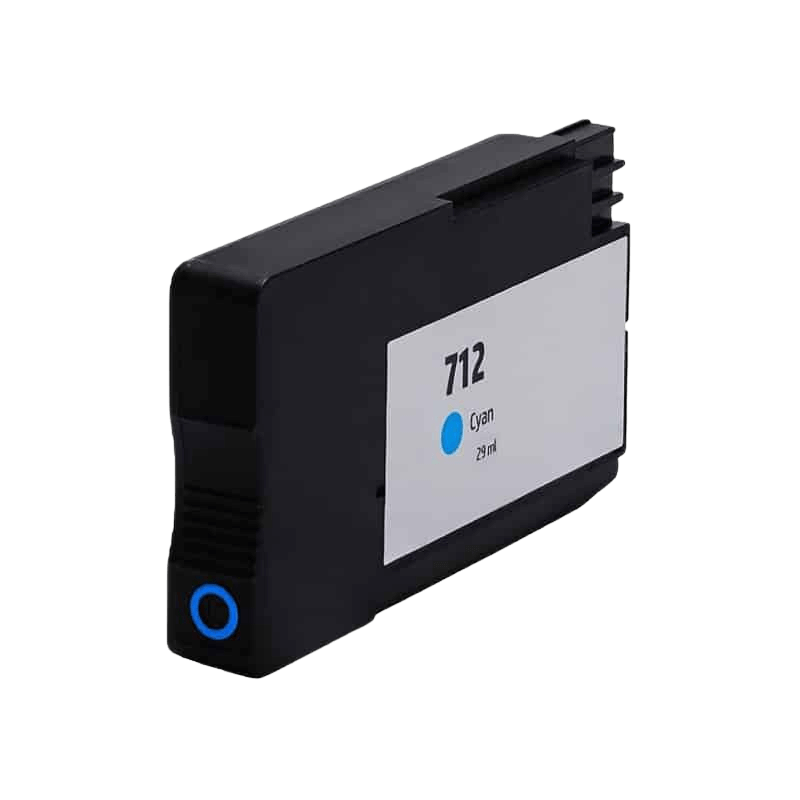 PixoJet HP 712 3ED67A cyan bläckpatron | Innehåll: 29 ml.