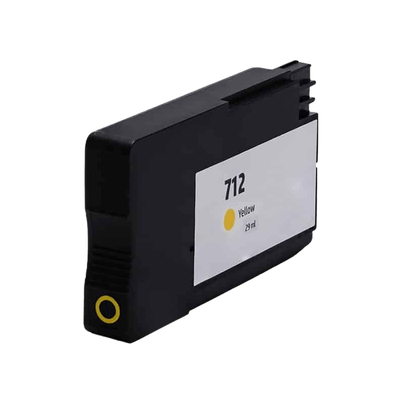 PixoJet HP 712 3ED69A gul bläckpatron | Innehåll: 29 ml.