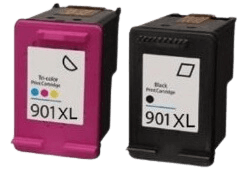 PixoJet HP 901 XL rabattpaket - 2 st.