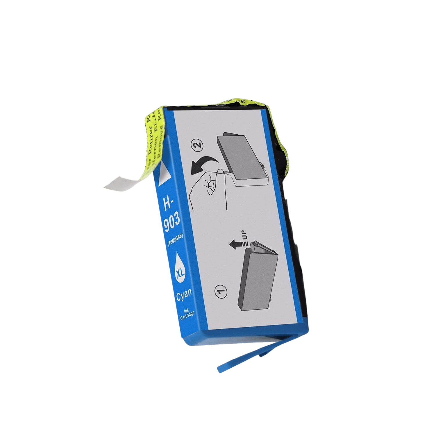 PixoJet HP 903 T6M03AE XL cyan bläckpatron | Innehåll: 12 ml.