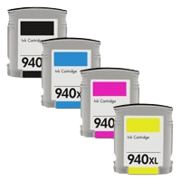PixoJet HP 940 XL rabattpaket - 4 st.