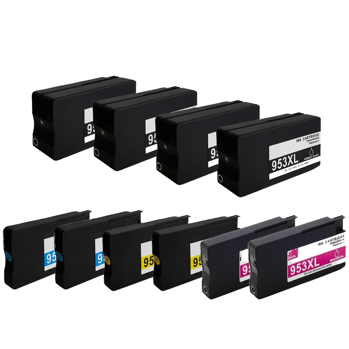 PixoJet HP 953XL rabattpaket - 10 st.