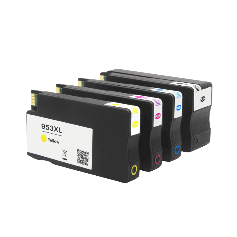 PixoJet HP 953XL rabattpaket - 4 st.