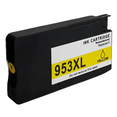 PixoJet HP 953XL F6U18AE gul bläckpatron | Innehåll: 26 ml.