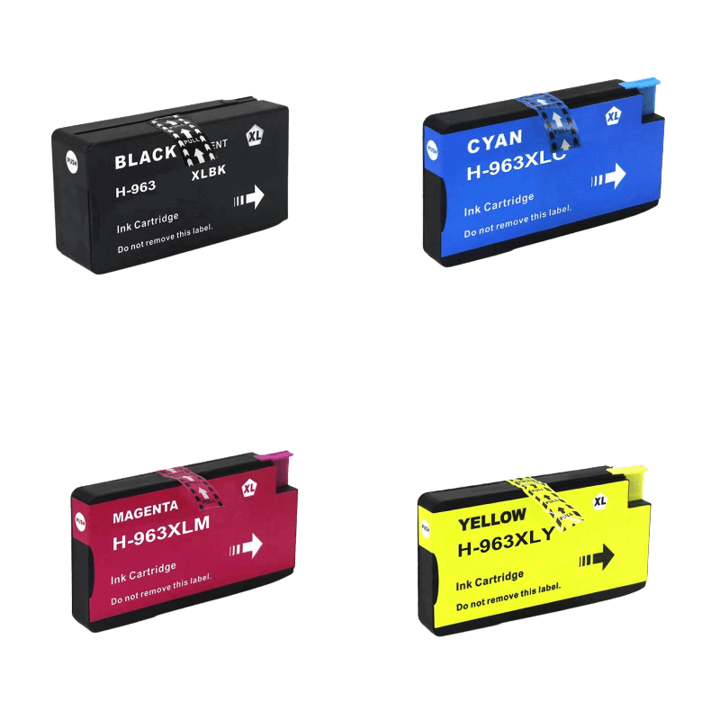 PixoJet HP 963XL rabattpaket - 4 st.