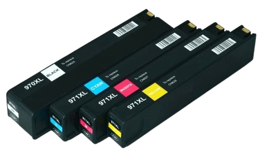 PixoJet HP 970 XL rabattpaket - 4 st.