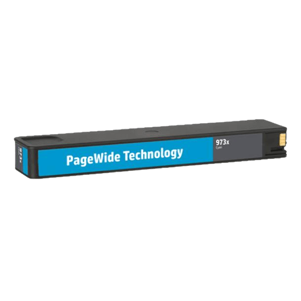 PixoJet HP 973X F6T81AE XL cyan bläckpatron | Innehåll: 110 ml.