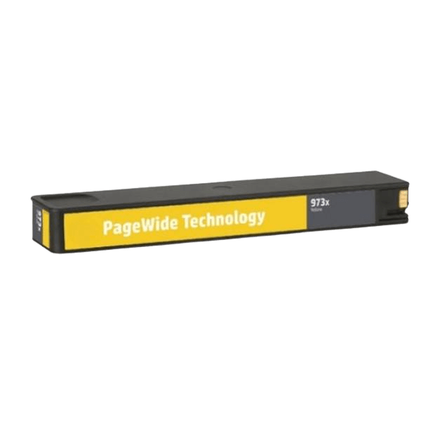 PixoJet HP 973X F6T83AE XL gul bläckpatron | Innehåll: 110 ml.