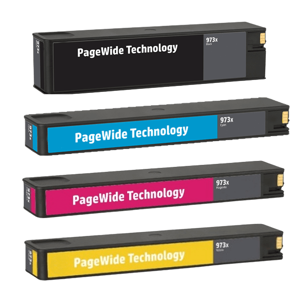 PixoJet HP 973X XL rabattpaket - 4 st.