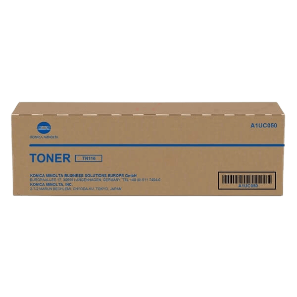Konica Minolta Original TN116 A1UC050 twin pack svart toner | Innehåll: 22000 sidor