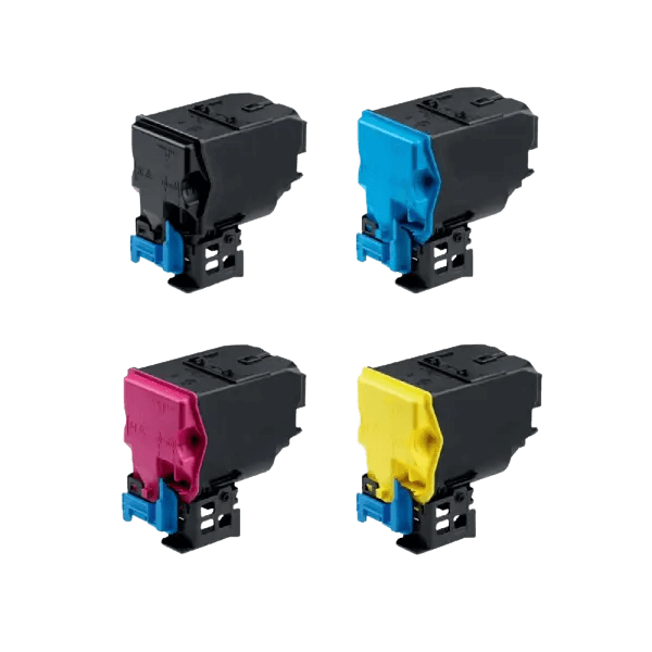PixoJet Konica Minolta TNP-51 rabattpaket - 4 st.