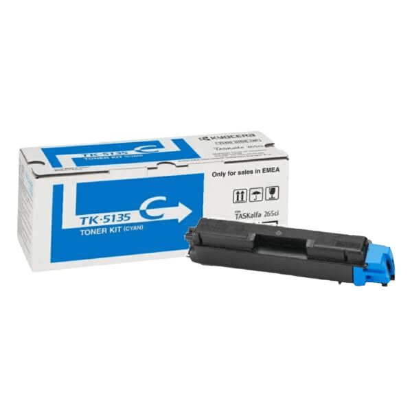 Kyocera Original TK-5135C 1T02PACNL0 cyan toner | Innehåll: 5000 sidor