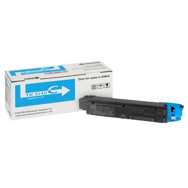 Kyocera Original TK-5140C 1T02NRCNL0 cyan toner | Innehåll: 5000 sidor