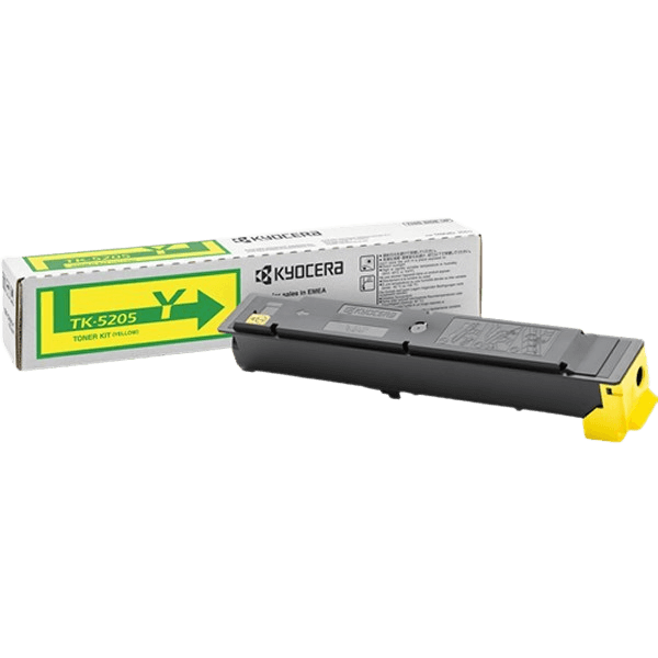 Kyocera Original TK-5205 1T02R5ANL0 gul toner | Innehåll: 12000 sidor