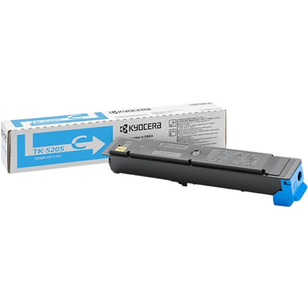 Kyocera Original TK-5205 1T02R5CNL0 cyan toner | Innehåll: 12000 sidor