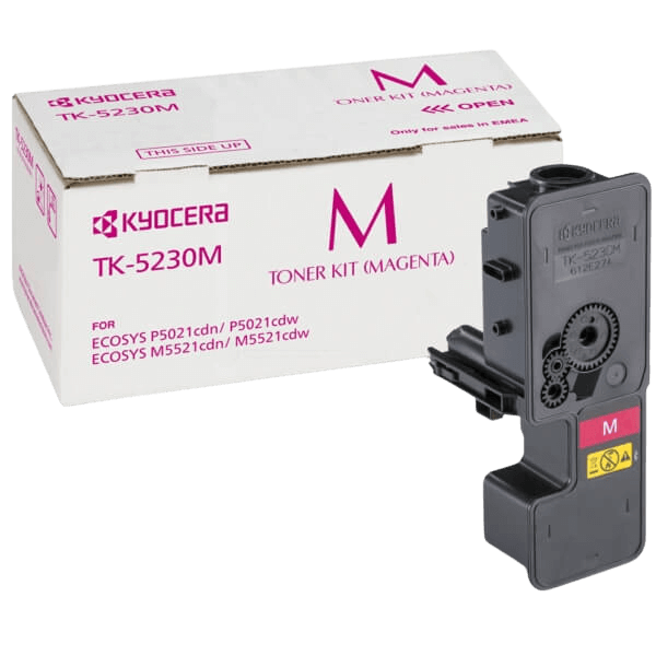 Kyocera Original TK-5230M 1T02R9BNL0 XL magenta toner | Innehåll: 2200 sidor