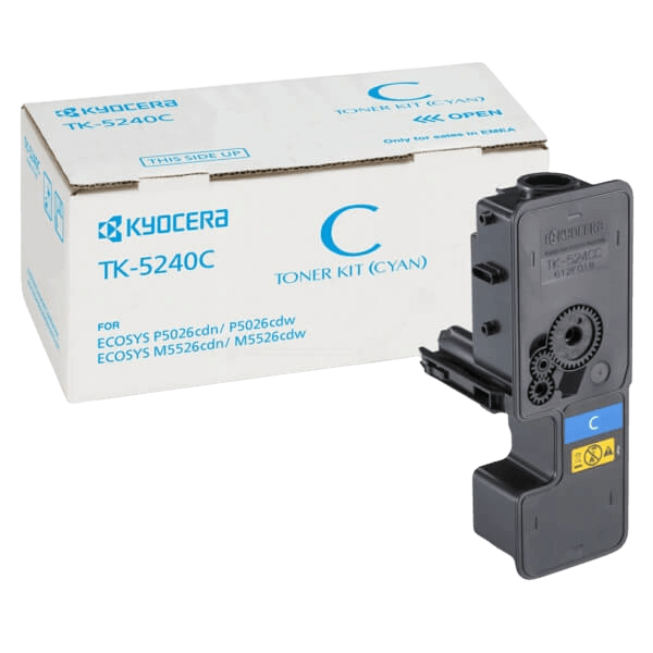 Kyocera Original TK-5240C 1T02R7CNL0 cyan toner | Innehåll: 3000 sidor