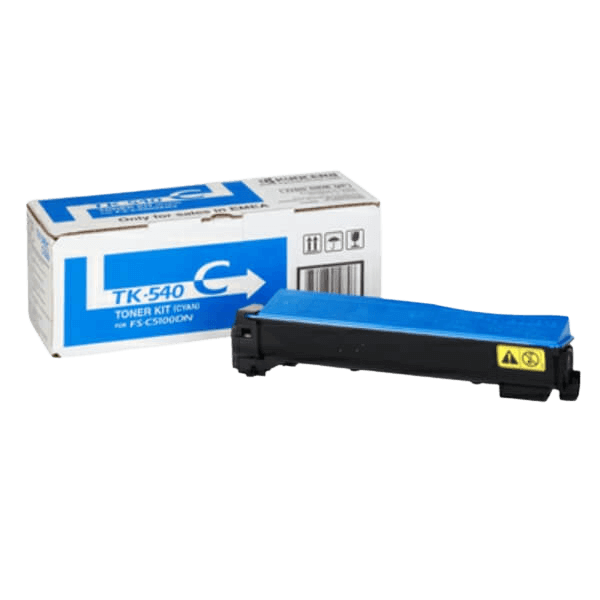 Kyocera Original TK-540C 1T02HLCEU0 cyan toner | Innehåll: 4000 sidor