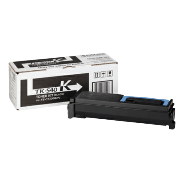 Kyocera Original TK-540K 1T02HL0EU0 svart toner | Innehåll: 5000 sidor