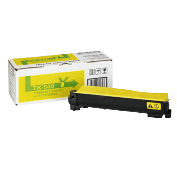 Kyocera Original TK-540Y 1T02HLAEU0 gul toner | Innehåll: 4000 sidor