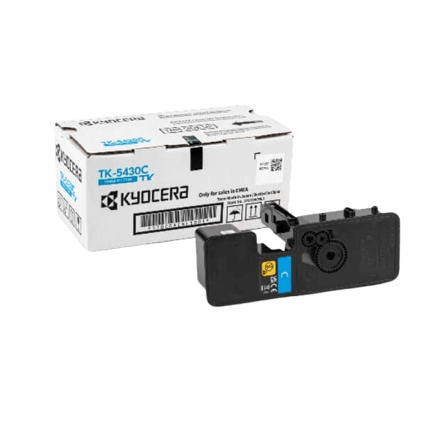 Kyocera Original TK-5430C 1T0C0ACNL1 cyan toner | Innehåll: 1200 sidor