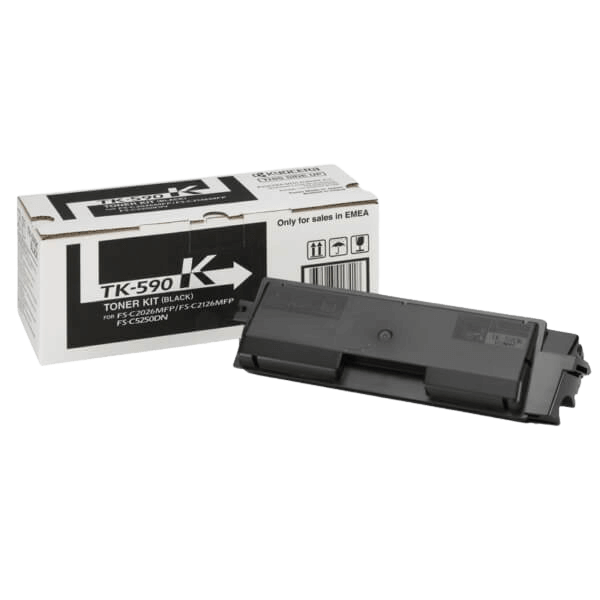 Kyocera Original TK-590K 1T02KV0NL0 svart toner | Innehåll: 7000 sidor