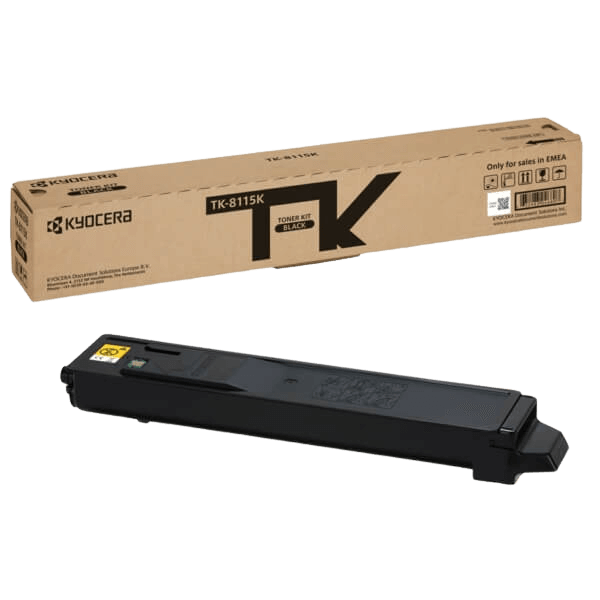 Kyocera Original TK-8115K 1T02P30NL0 svart toner | Innehåll: 12000 sidor