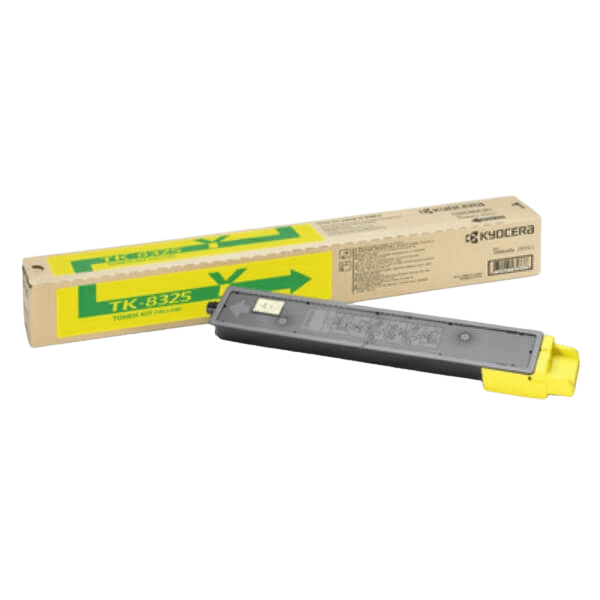 Kyocera Original TK-8325Y 1T02NPANL0 gul toner | Innehåll: 12000 sidor