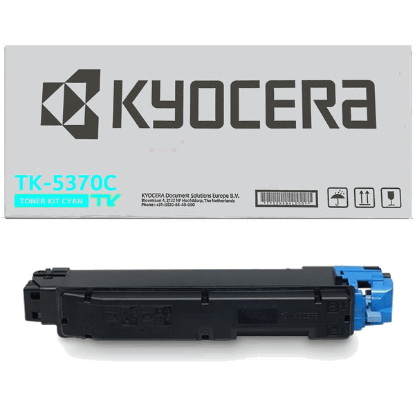Kyocera Original TK5370C 1T02YJCNL0 cyan toner | Innehåll: 5000 sidor