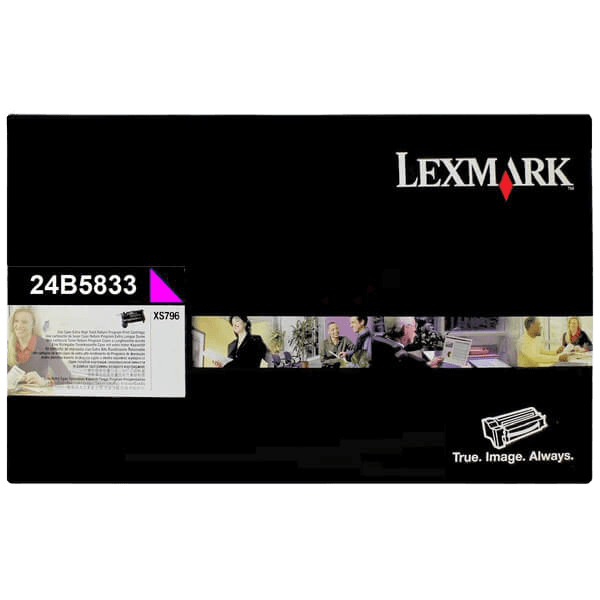 Lexmark Original 24B5833 magenta toner | Innehåll: 18000 sidor