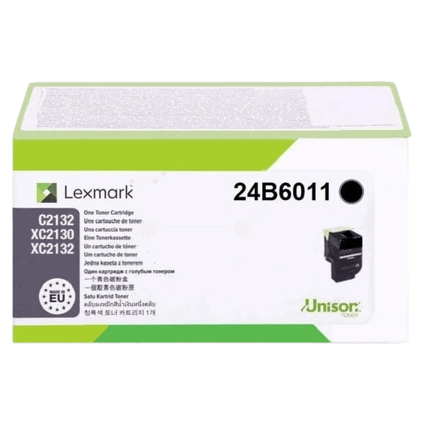 Lexmark Original 24B6011 svart toner | Innehåll: 6000 sidor