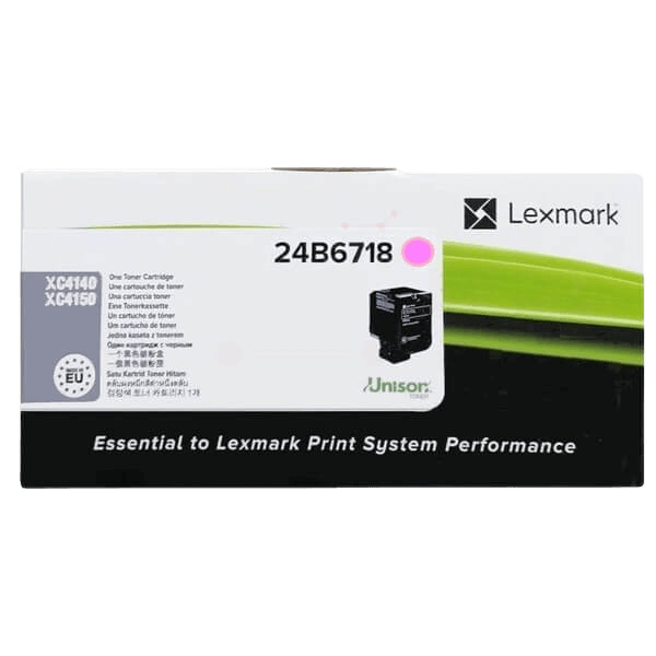Lexmark Original 24B6718 magenta toner | Innehåll: 13000 sidor