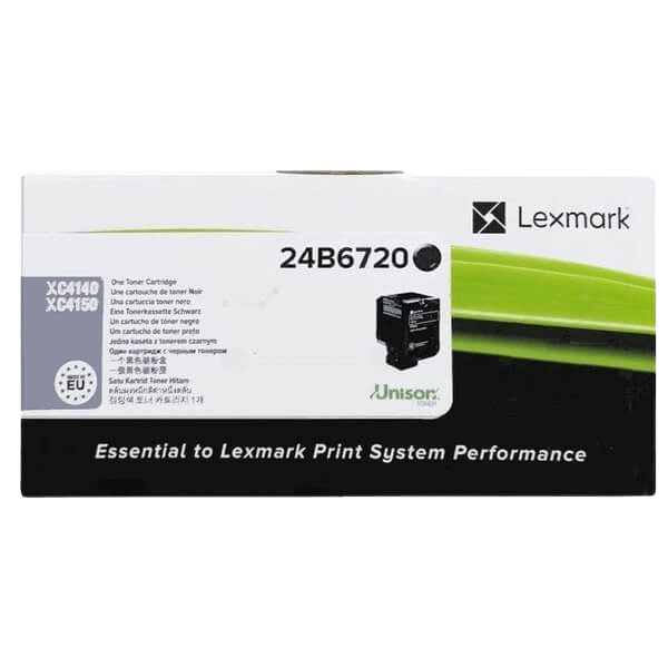 Lexmark Original 24B6720 svart toner | Innehåll: 20000 sidor