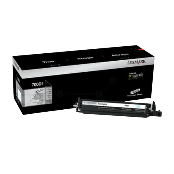 Lexmark Original 700D1 70C0D10 svart developer unit | Innehåll: 40000 sidor