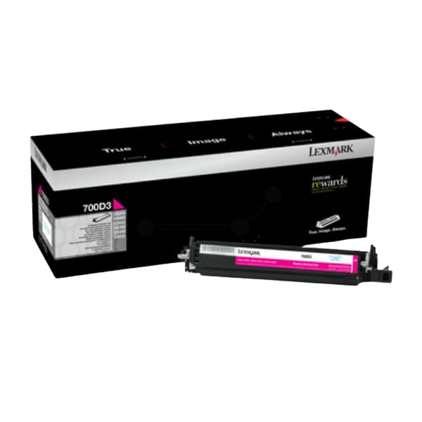 Lexmark Original 700D3 70C0D30 magenta developer unit | Innehåll: 40000 sidor
