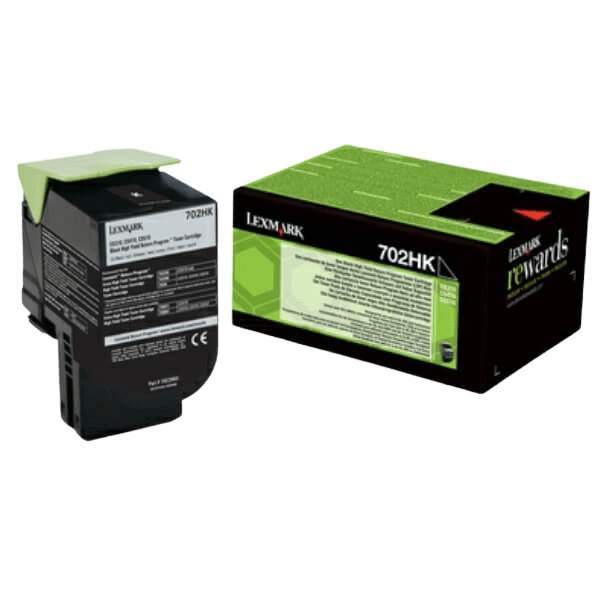 Lexmark Original 702HK 70C2HK0 XL svart toner | Innehåll: 4000 sidor