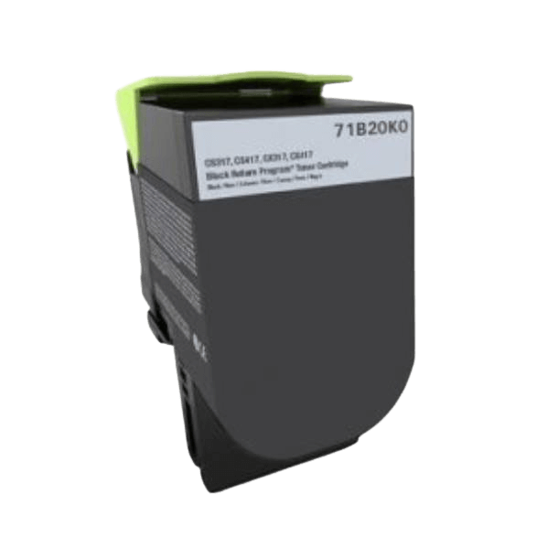 PixoJet Lexmark 71B20K0 svart toner | Innehåll: 3000 sidor