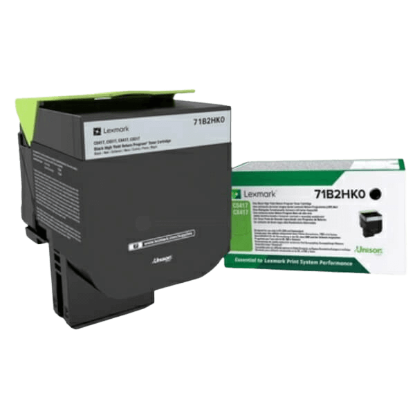 Lexmark Original 71B2HK0 XL svart toner | Innehåll: 6000 sidor