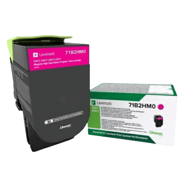 Lexmark Original 71B2HM0 XL magenta toner | Innehåll: 3500 sidor