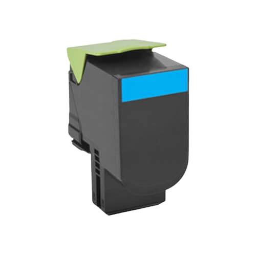 PixoJet Lexmark 802HC 80C2HC0 XXL cyan toner | Innehåll: 3000 sidor