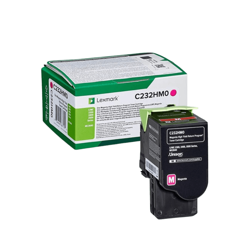 Lexmark Original C232HM0 XL magenta toner | Innehåll: 2300 sidor