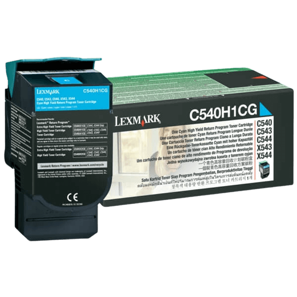 Lexmark Original C540H1CG cyan toner | Innehåll: 2000 sidor