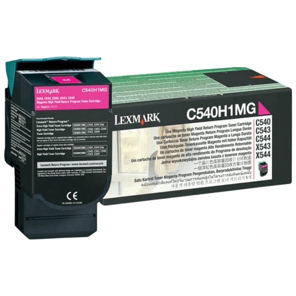 Lexmark Original C540H1MG magenta toner | Innehåll: 2000 sidor