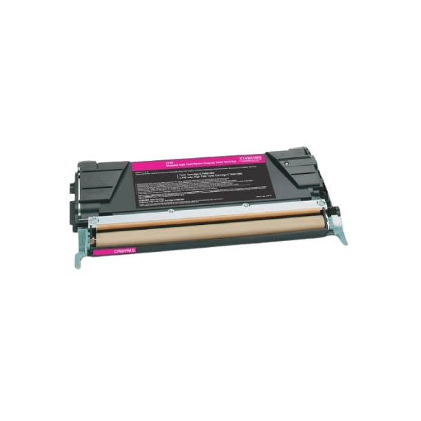 PixoJet Lexmark C746 C746A3MG magenta toner | Innehåll: 7000 sidor