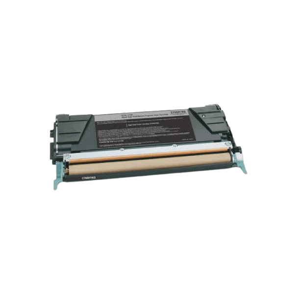 PixoJet Lexmark C746 C746H1KG svart toner | Innehåll: 12000 sidor
